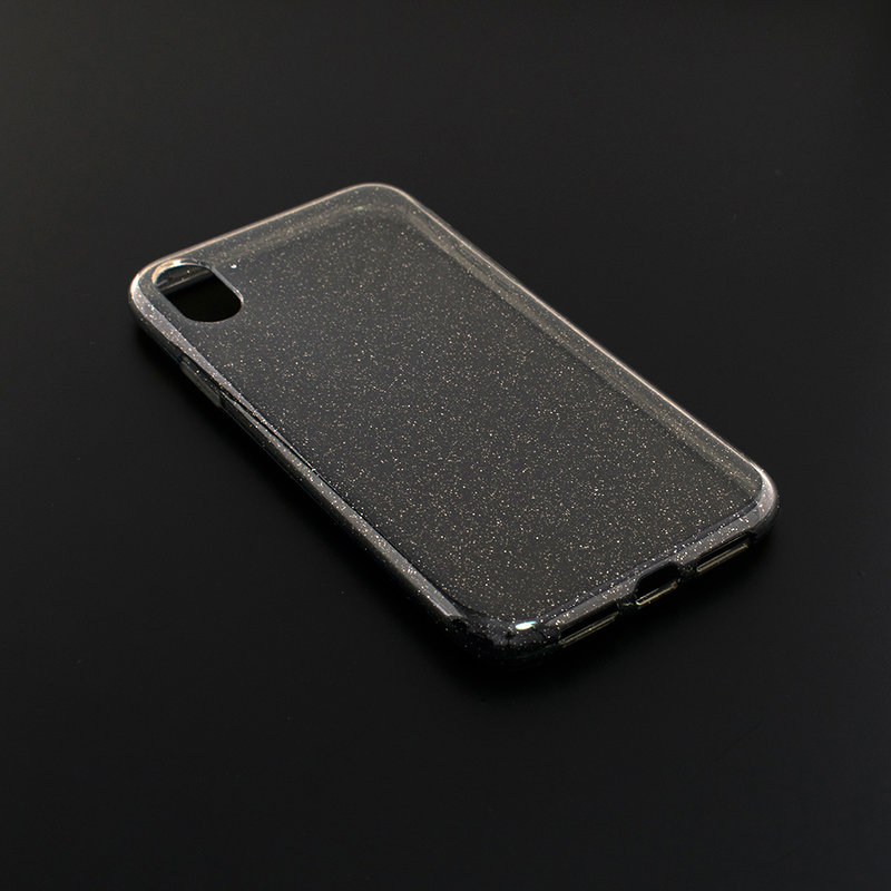 Husa iPhone XR Silicon Crystal Glitter Case - Fumuriu