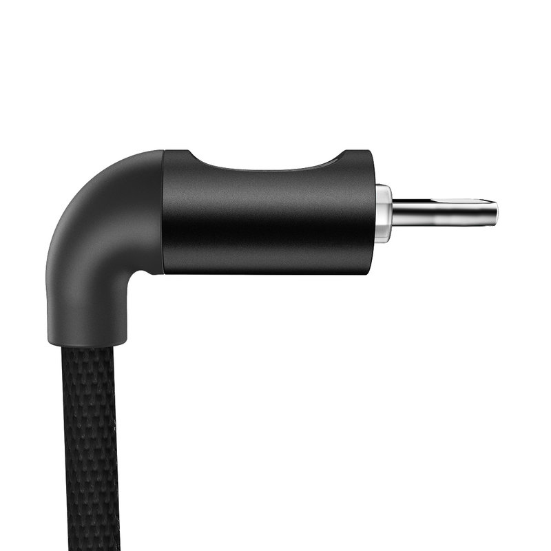 Cablu de date Rock USB to Lightning Metal Auto Disconnect - RCB0619 - Black