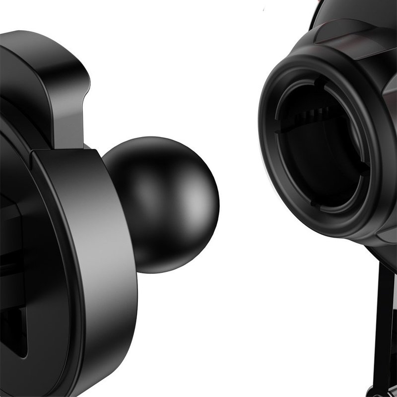 Suport auto Baseus Yy Vent Mount + Cablu incarcare Type-C -SUTYY-0S- Silver