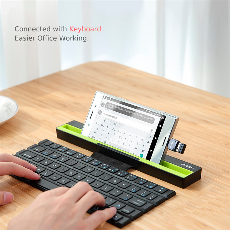 Adaptor Rock USB to Type-C 3.0A - RCB0609 - Tarnish