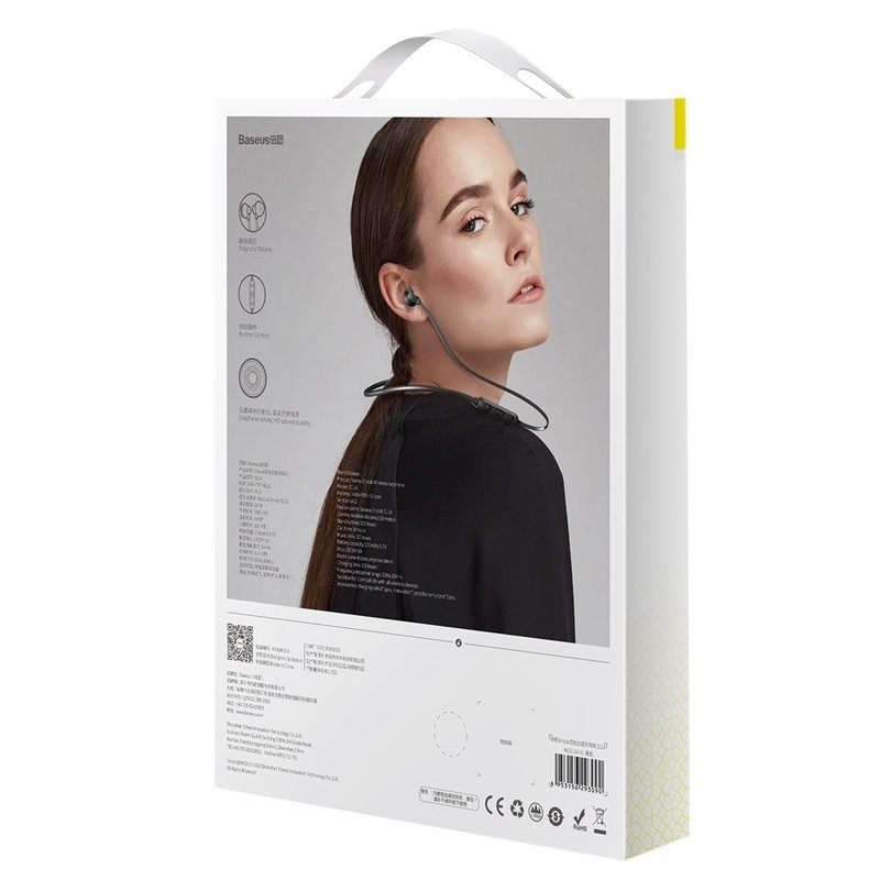 Casti In-Ear Wireless Baseus Encok Sports S11A Bluetooth 4.2 - NGS11A-01 - Black