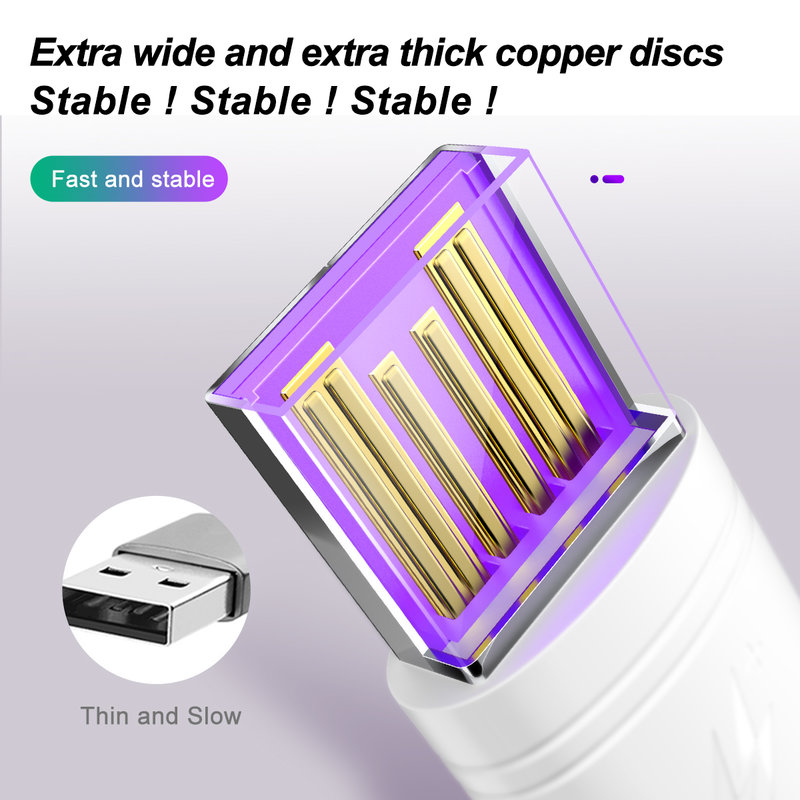 Cablu de date USB to Type-C Baseus Double-Ring Quick Charge - CATSH-A02 - White