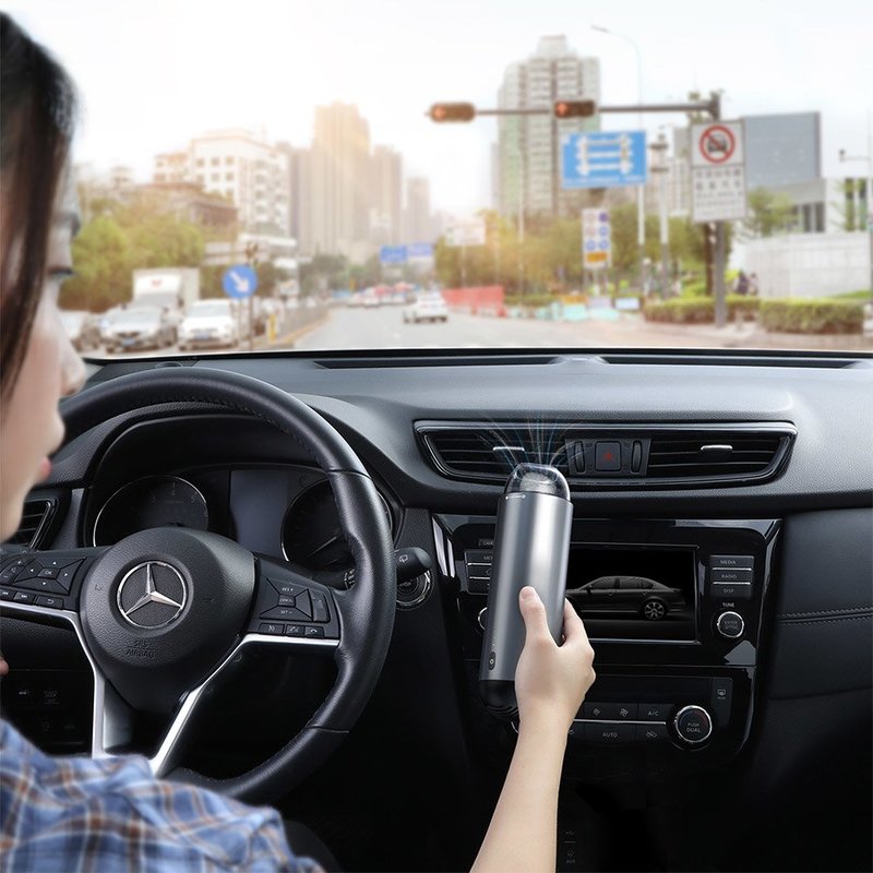 Aspirator Auto Wireless Baseus Capsule 2000mAh/11.1V/64W -CRXCQ01-0S- Silver