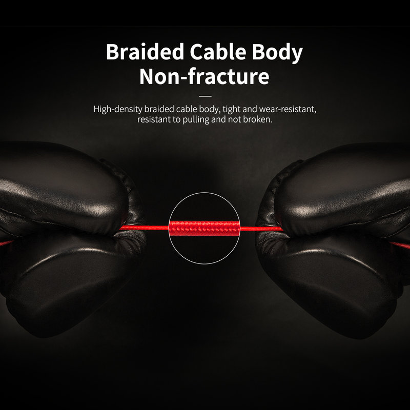 Cablu de date Type-C to C Rock Metal Charge&Sync QC3.0- RCB0693 - Black