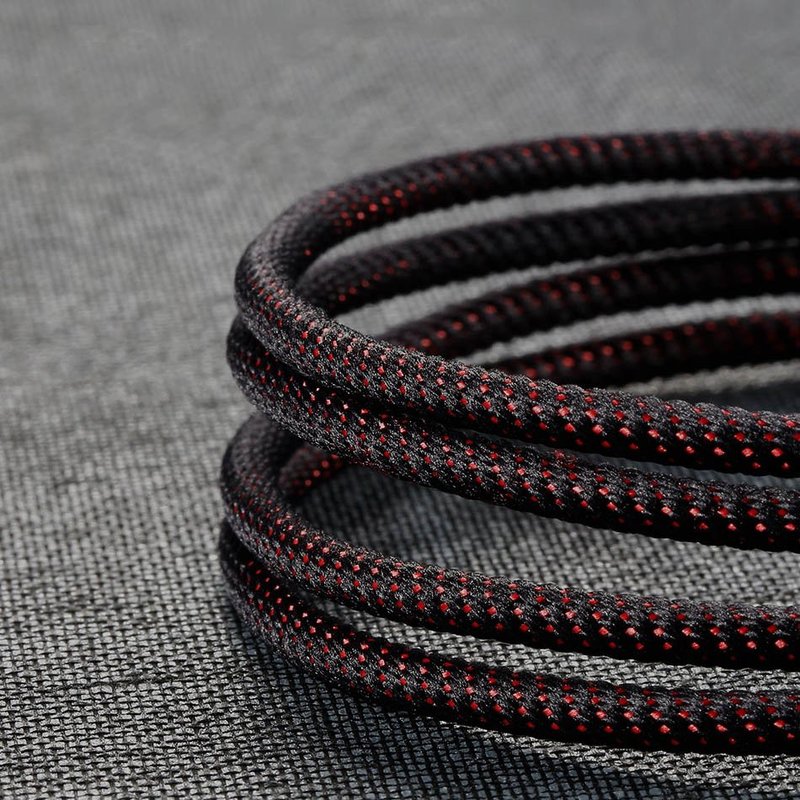 Cablu de date USB to Type-C Baseus X-shaped Light - CATXD-A01 - Black