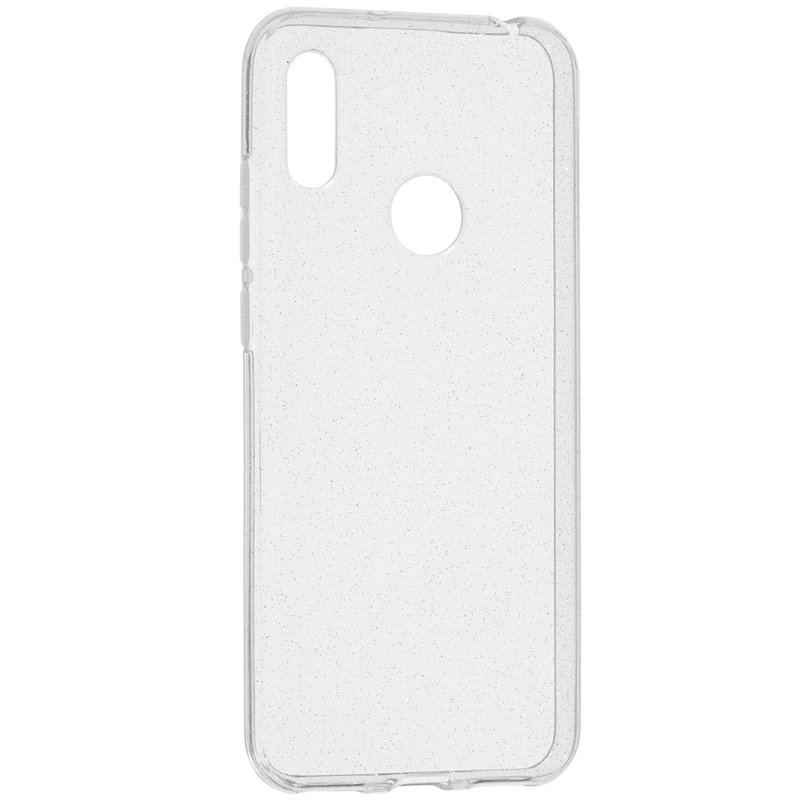 Husa Huawei Y6 2019 Silicon Crystal Glitter Case - Transparent