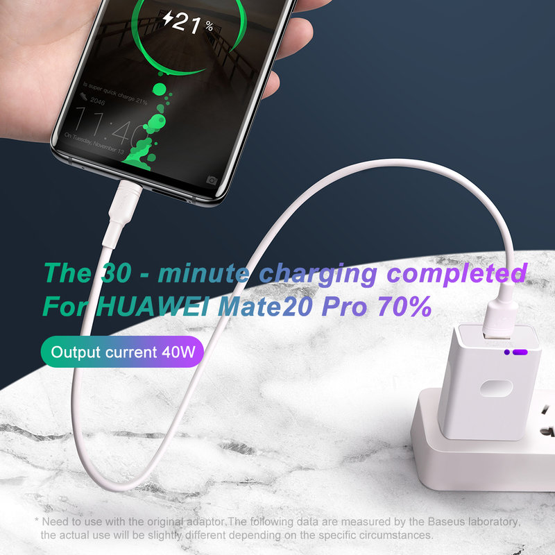 Cablu de date USB to Type-C Baseus Double-Ring Quick Charge - CATSH-B02 - White
