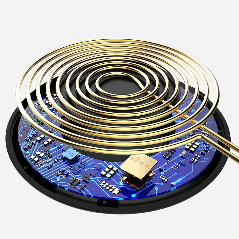 Incarcator Wireless Rock W12 Quick Charger 10W -C3C- Black