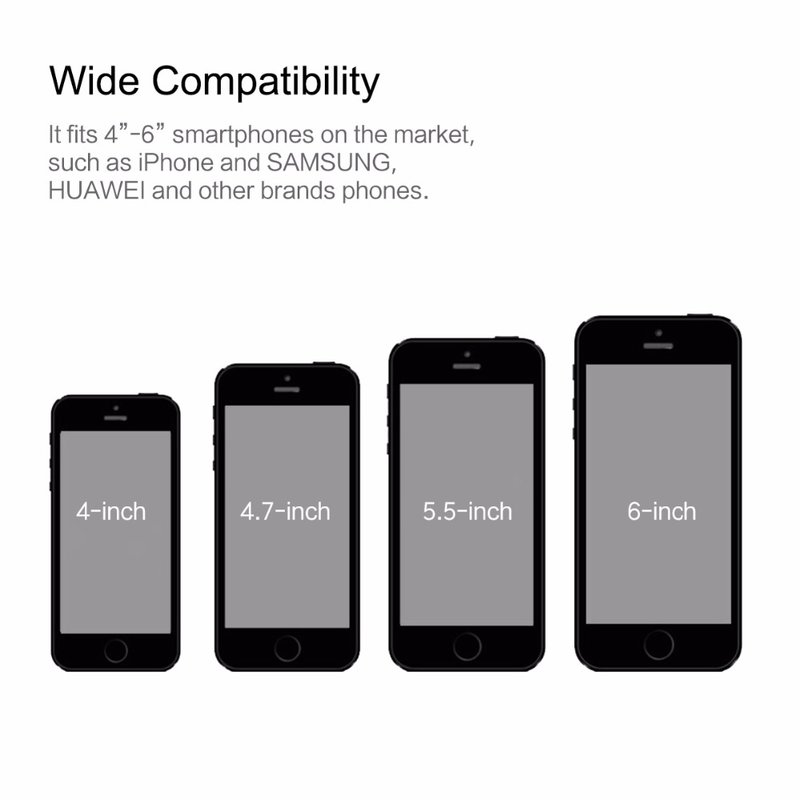 Husa alergare brat Rock Slim Sports Armband -RST1019- Black