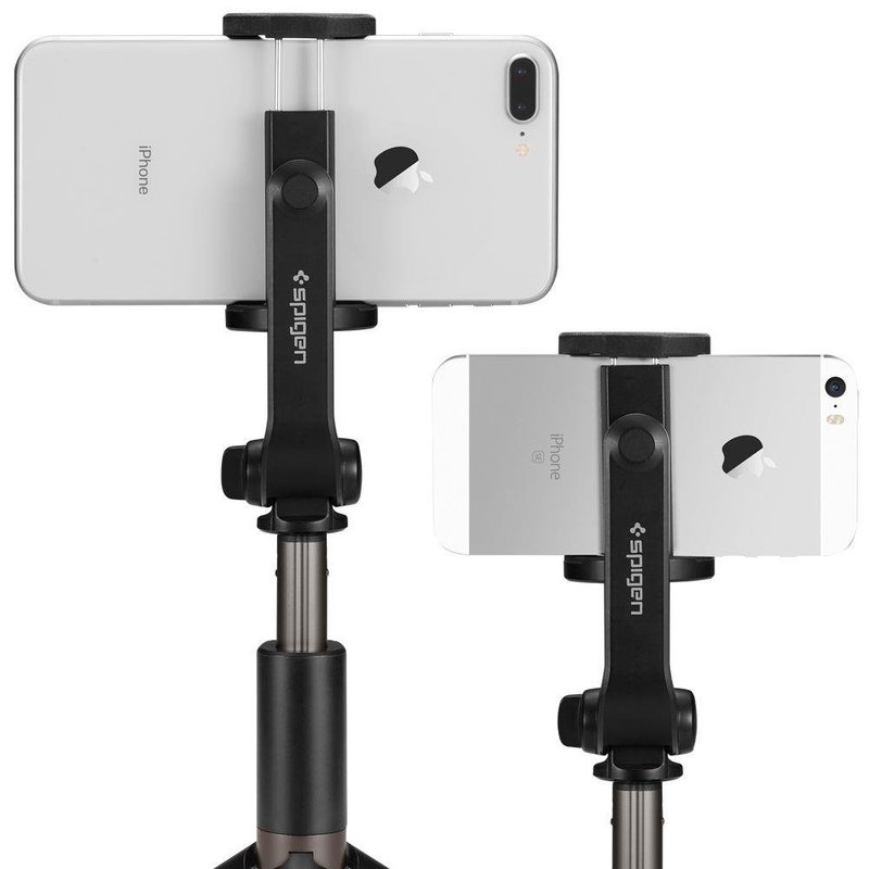 Selfie stick tripod, monopod stabil cu telecomanda Spigen S540W, 90cm