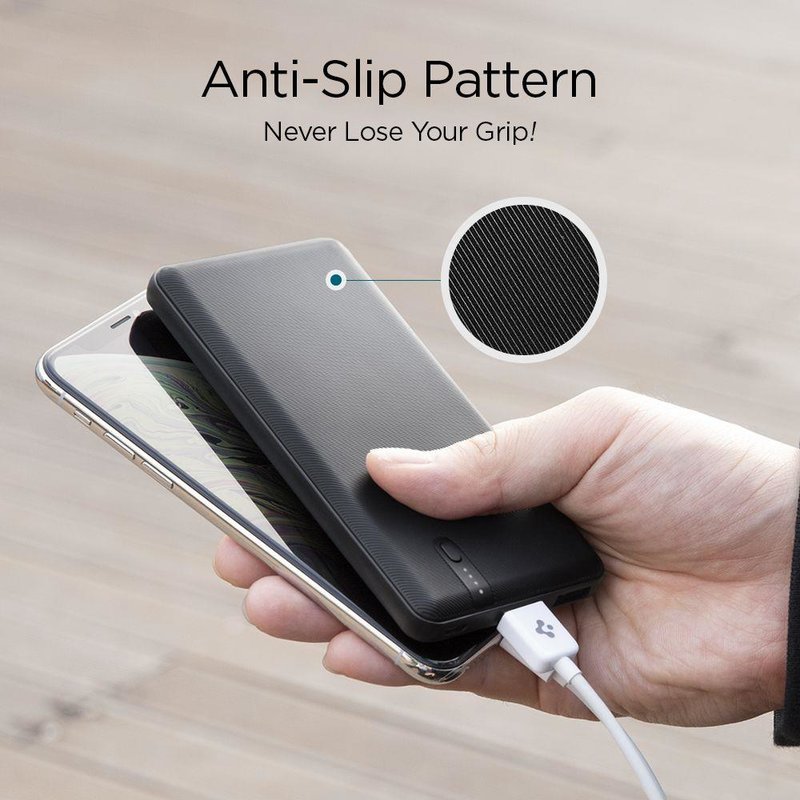 Baterie externa Spigen Essential Portable 10000mAh - F711D - Black