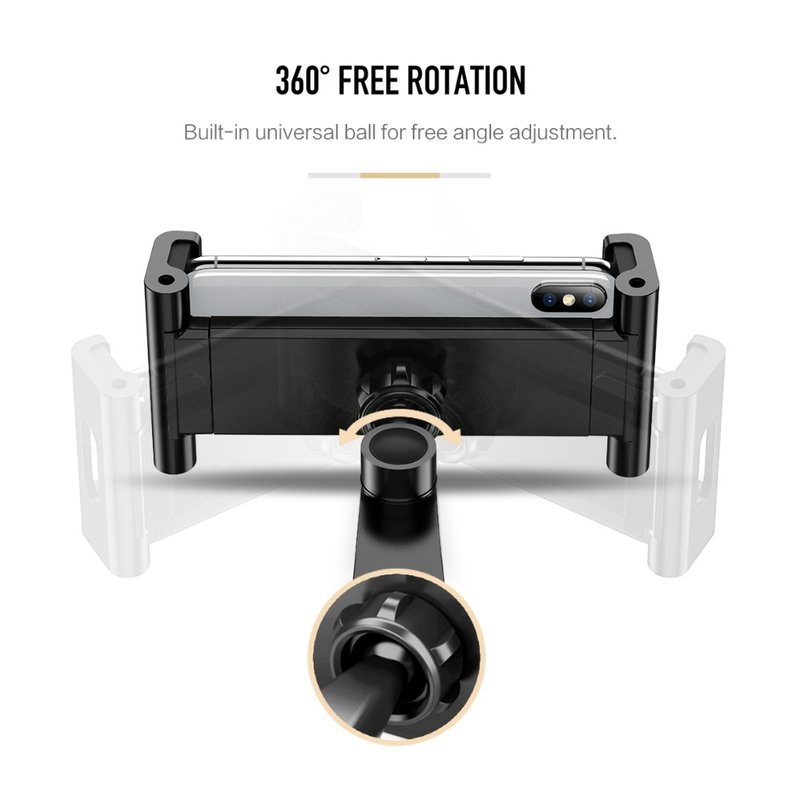 Suport Universal Telefon/Tableta Rock Adjustable Desktop Stand - RPH 0877 - Black