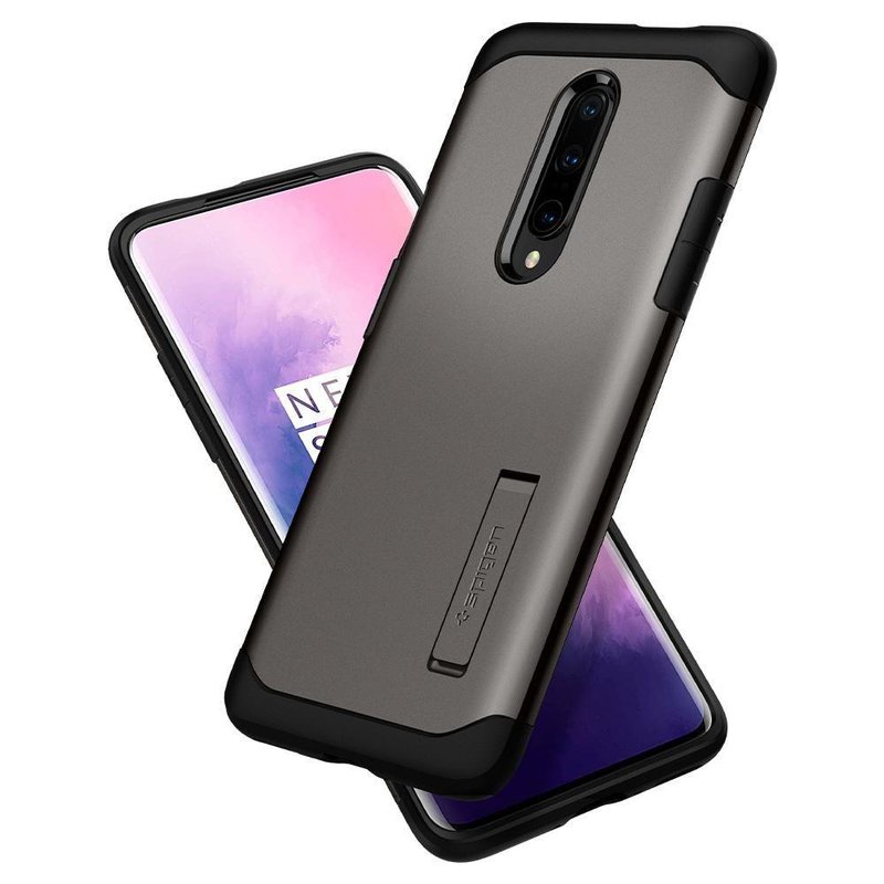 Husa Spigen OnePlus 7 Pro Slim Armor, gri