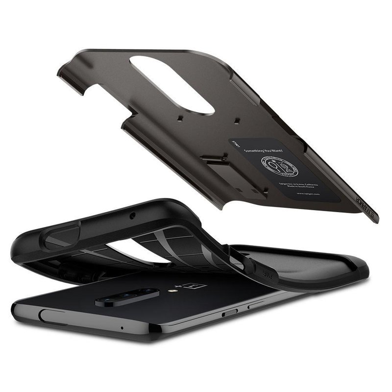 Husa Spigen OnePlus 7 Pro Slim Armor, gri