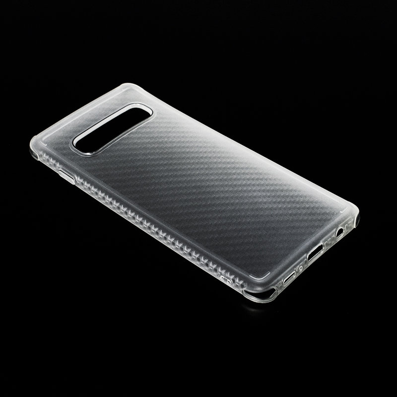 Husa Samsung Galaxy S10 Plus Roar Carbon Armor - Transparent