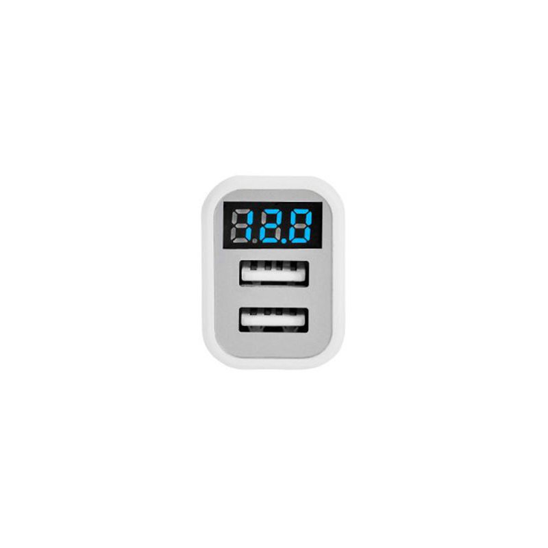 Incarcator Auto Hoco Z3 Dual-USB Fast Charging 3.1A - White