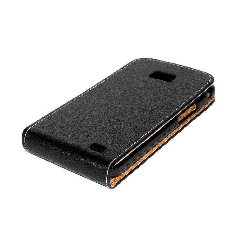 Husa Samsung Galaxy S2 Plus i9105 i9100 Toc Flip VIP Negru