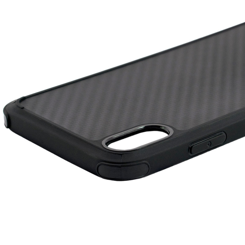 Husa iPhone XS Roar Carbon Armor - Negru