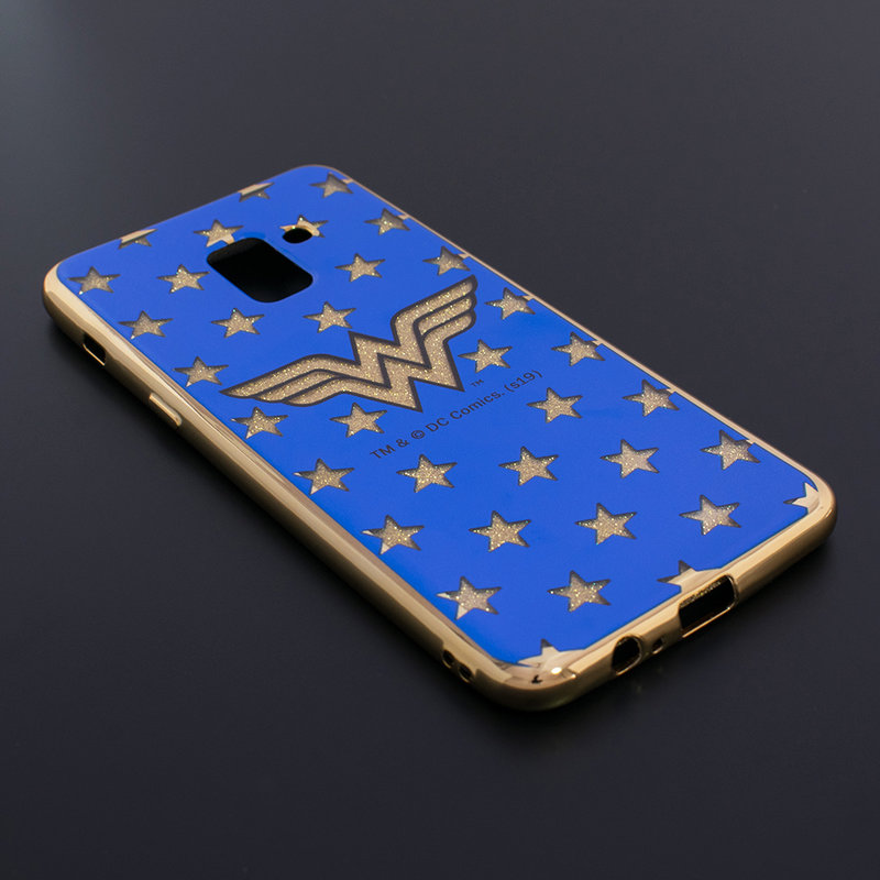 Husa Samsung Galaxy A6 Plus 2018 Cu Licenta DC Comics - Electro Wonder Woman