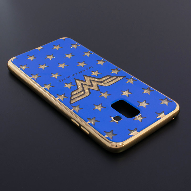 Husa Samsung Galaxy A6 Plus 2018 Cu Licenta DC Comics - Electro Wonder Woman