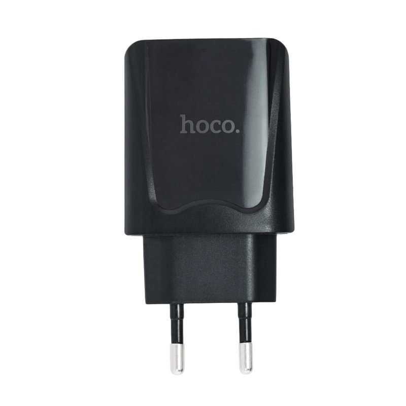 Incarcator Priza Hoco C52A Travel Charger Intelligent Balance 2xUSB 2.1A - Black