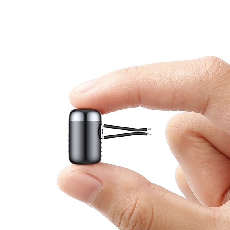 Odorizant auto Baseus, aroma fresh, prindere grila ventilatie, negru, SUXUN-PDA01