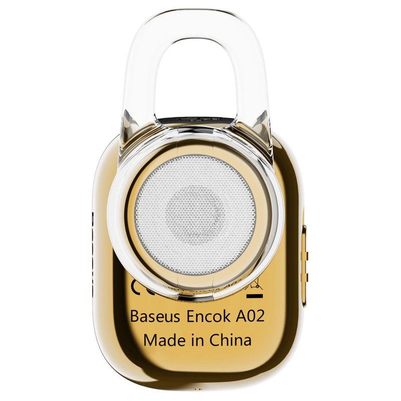 Casca Bluetooth 4.1 Baseus Encok A02 Mini Wireless Earphone - NGA02-0V - Gold