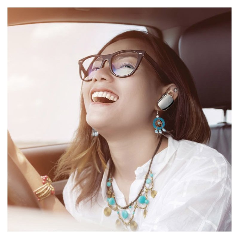 Casca Bluetooth 4.1 Baseus Encok A02 Mini Wireless Earphone - NGA02-03 - Blue