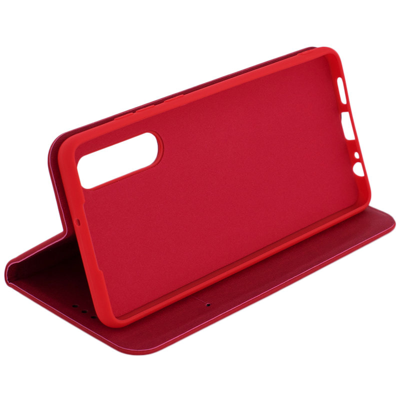 Husa Huawei P30 Forcell Silk Wallet - Red