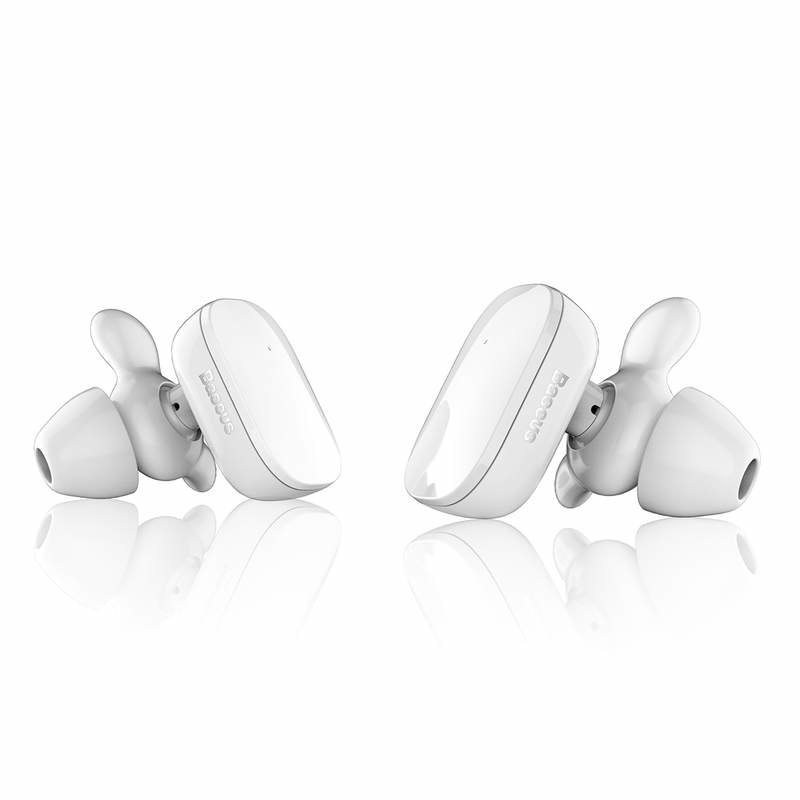 Casca Bluetooth Baseus Earphone Encok W02 Truly Headset - NGW02-02 - White