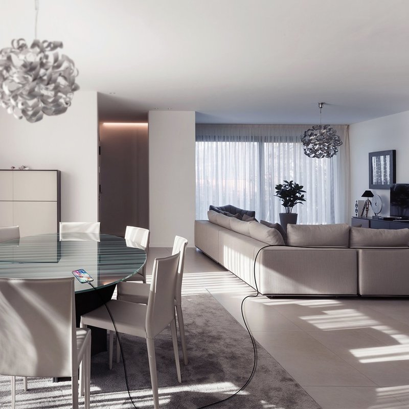 Cablu de date USB to Lightning Baseus Artistic with Material Braid 5M - CALYW-M01 - Black  