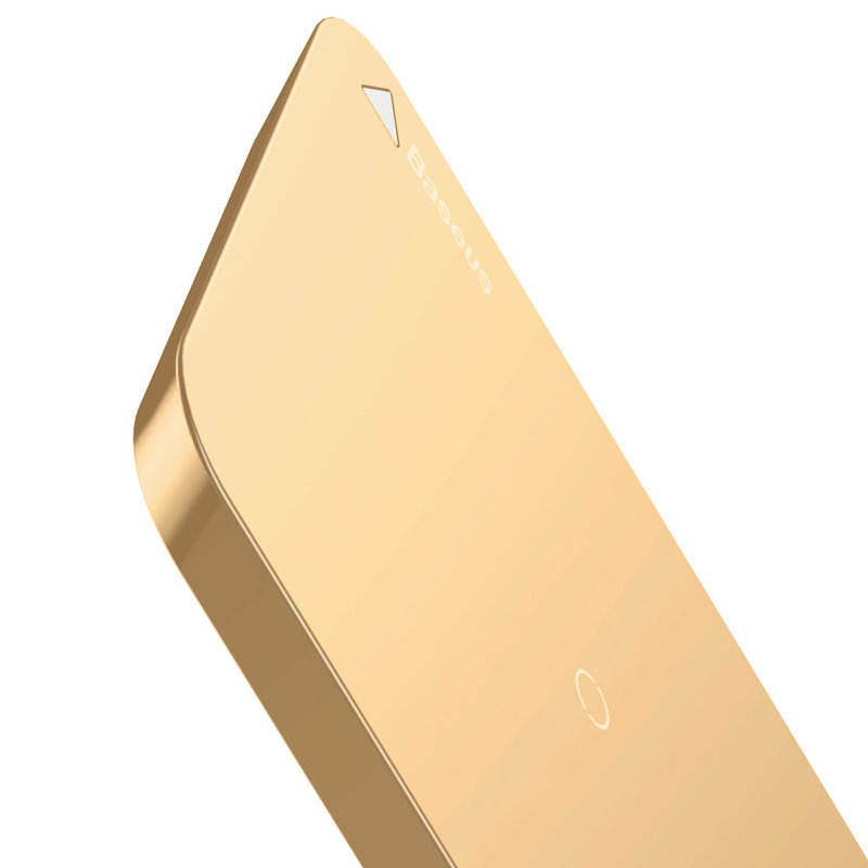 Incarcator Wireless Baseus Pad with Desktop Holder + Type-C Cable - WXHSD-0V - Gold