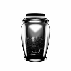 Odorizant Auto Baseus Fragrance Car Zeolite Glass bottle+Clip+Fragrances - AMROU-01 - Black