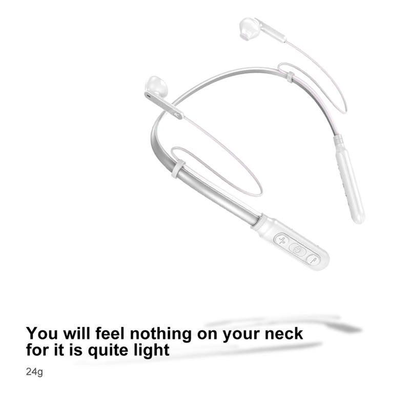 Casti In-Ear Wireless Baseus Earphone Bluetooth Encok S16 Neck Hung - NGS16-02 - White