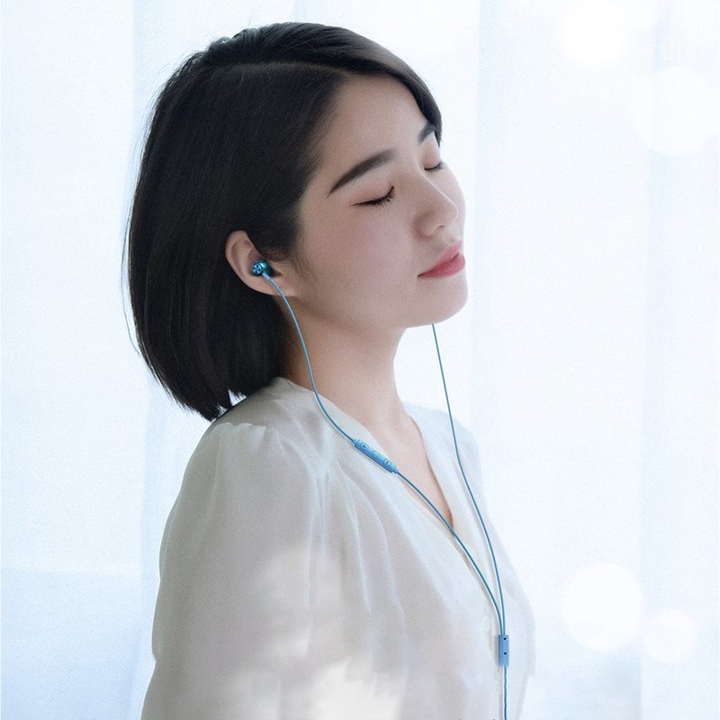 Casti In-Ear Cu Microfon Baseus Encok H13 Mini Jack with Remote Control - NGH13-02 - White