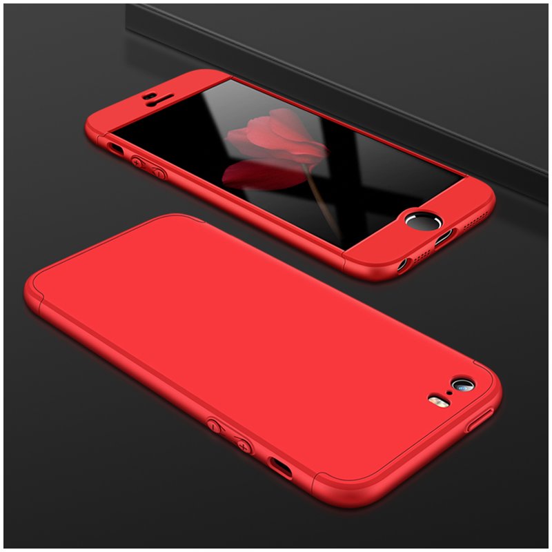 Husa iPhone 5 / 5s / SE GKK 360 Full Cover Rosu