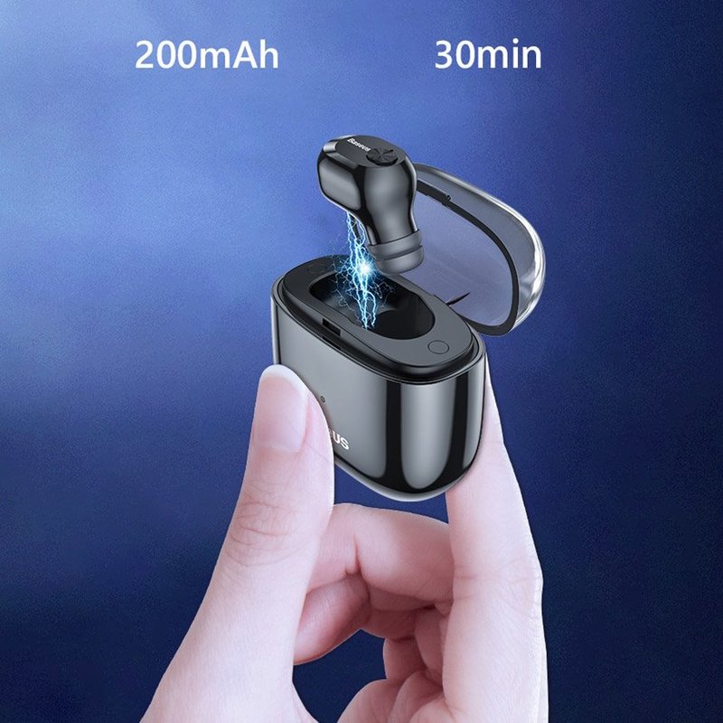 Casca Bluetooth 5.0 Baseus Encok A03 Waterproof Mini Wireless Earphone - NGA03-01 - Black