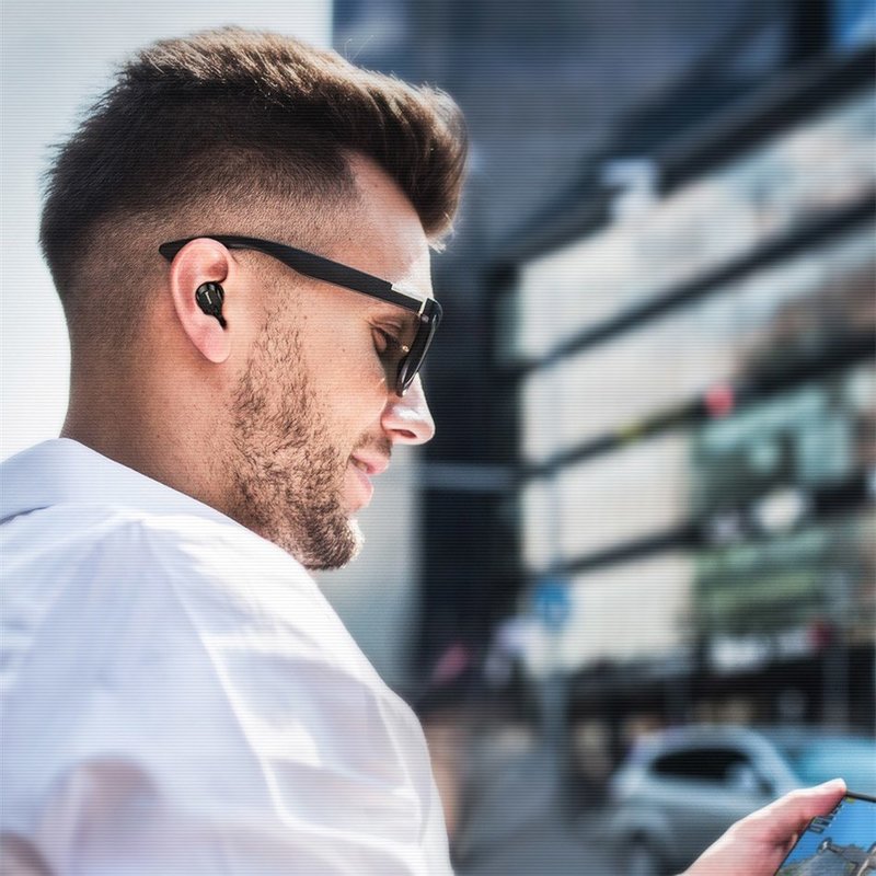 Casca Bluetooth 5.0 Baseus Encok A03 Waterproof Mini Wireless Earphone - NGA03-01 - Black