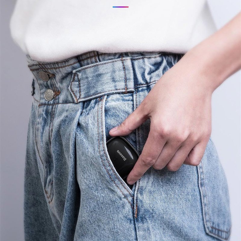 Casca Bluetooth 5.0 Baseus Encok A03 Waterproof Mini Wireless Earphone - NGA03-01 - Black