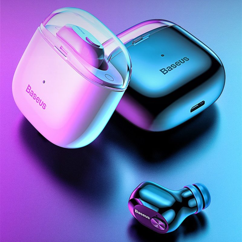 Casca Bluetooth 5.0 Baseus Encok A03 Waterproof Mini Wireless Earphone - NGA03-02 - White