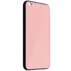 Husa iPhone 6 Plus, 6S Plus Glass Series - Roz