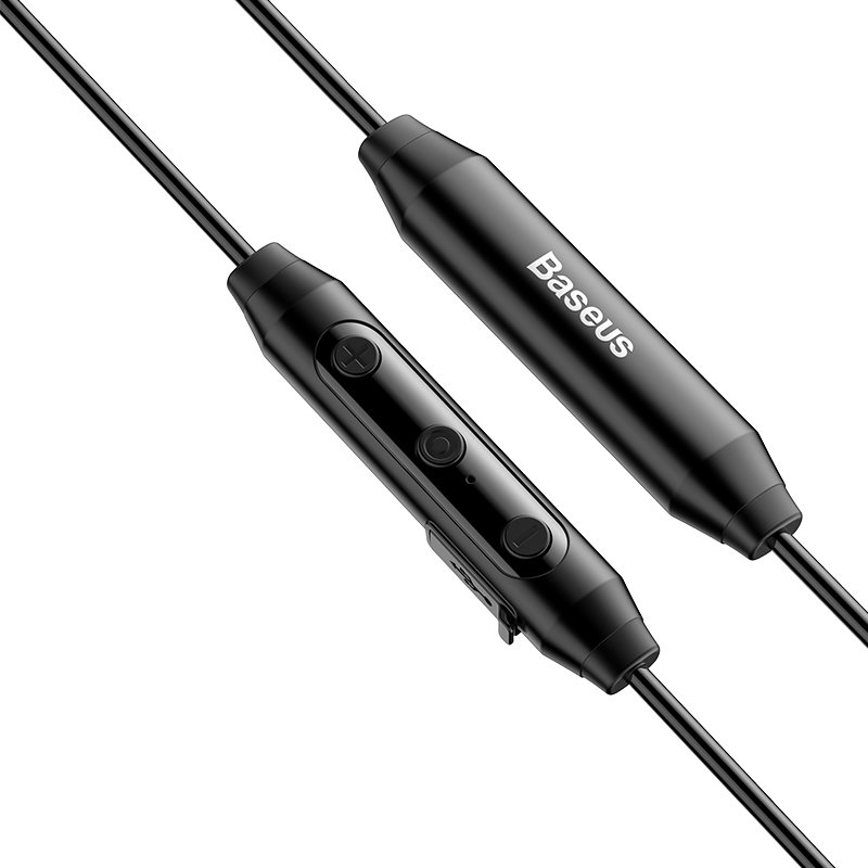 Casti In-Ear Wireless Baseus Encok S10 Bluetooth with Dual Moving-coil - NGS10-01 - Black