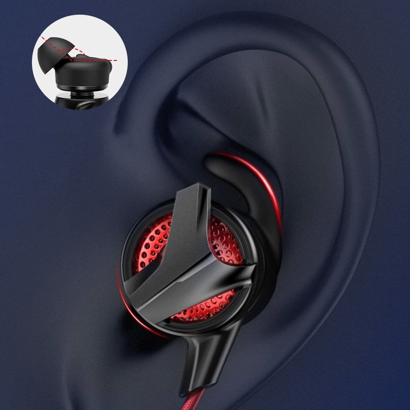 Casti In-Ear Cu Microfon Baseus Gamo C15 Type-C Headset - NGC15-01 - Black