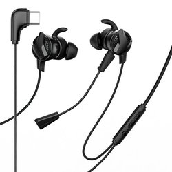 Casti In-Ear Cu Microfon Baseus Gamo C15 Type-C Headset - NGC15-01 - Black 