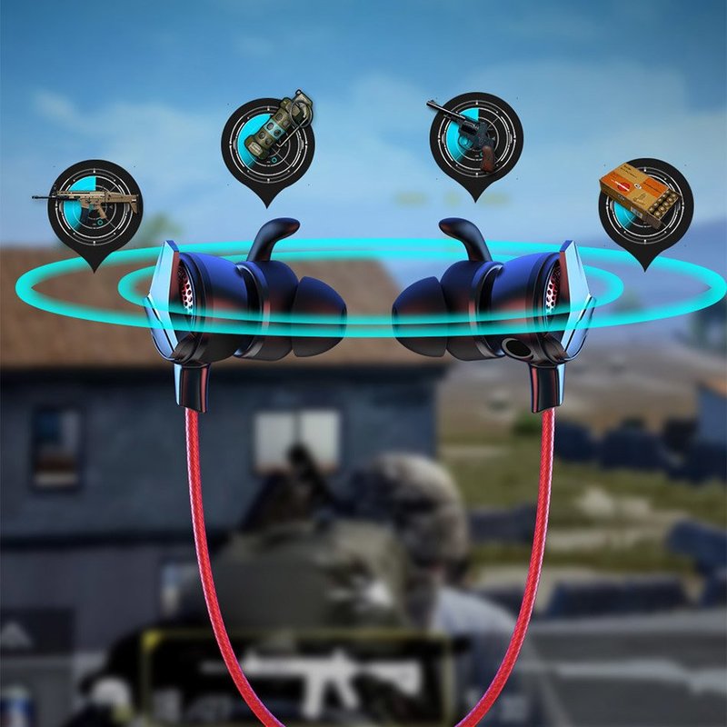 Casti In-Ear Cu Microfon Baseus Gamo C15 Type-C Headset - NGC15-91 - Red