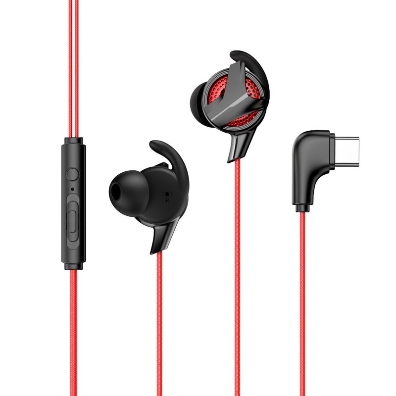 Casti In-Ear Cu Microfon Baseus Gamo C15 Type-C Headset - NGC15-91 - Red