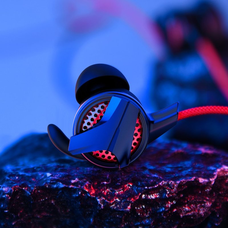 Casti In-Ear Cu Microfon Baseus Gamo C15 Type-C Headset - NGC15-91 - Red