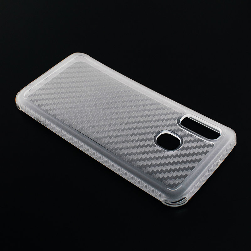 Husa Samsung Galaxy A40 Roar Carbon Armor - Transparent