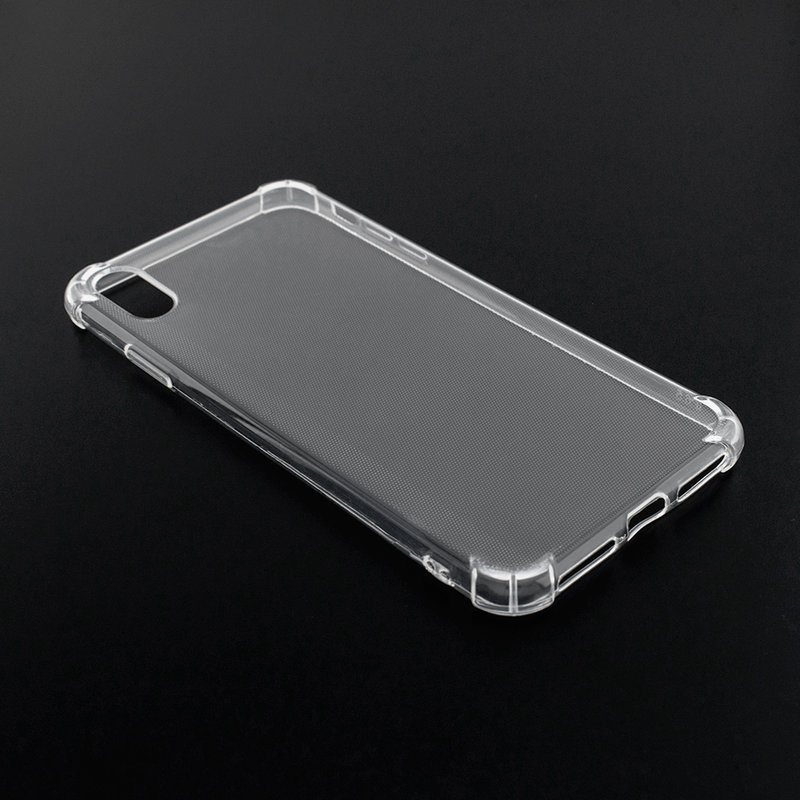 Husa iPhone XS Max Silicon Ultraslim 0.5mm AirCushion - Transparent