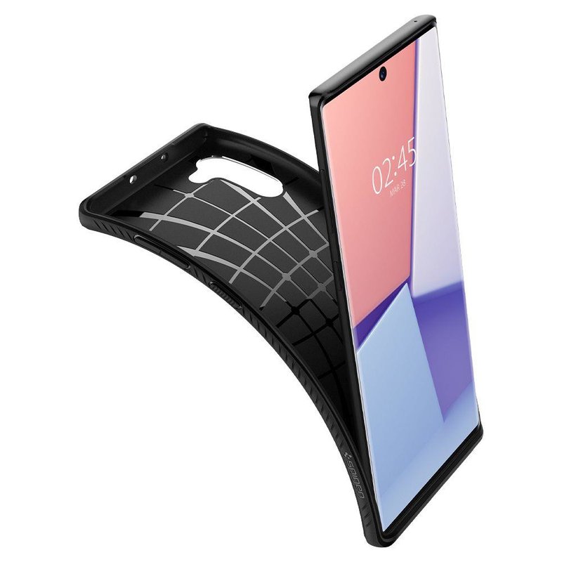 Carcasa Samsung Galaxy Note 10 Spigen Liquid Air - Matte Black